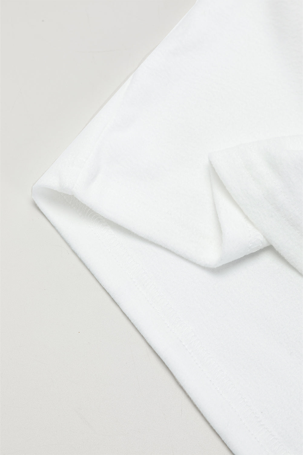 White Sequin Puff Sleeve Shift Mini Dress-Dresses-MomFashion