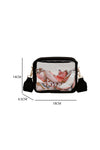 Black Clear PVC Leather Strap Crossbody Bag-Shoes & Bags-MomFashion