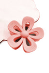 Light Pink Sweet Hollowed Flower Shape Claw Clip-Accessories-MomFashion