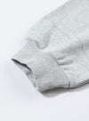 Gray Active Patchwork Detail Warm Winter Hoodie-Tops-MomFashion