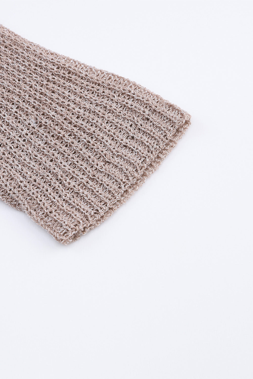 Gray Slouchy Dolman Sleeve High Low Sweater-Tops-MomFashion