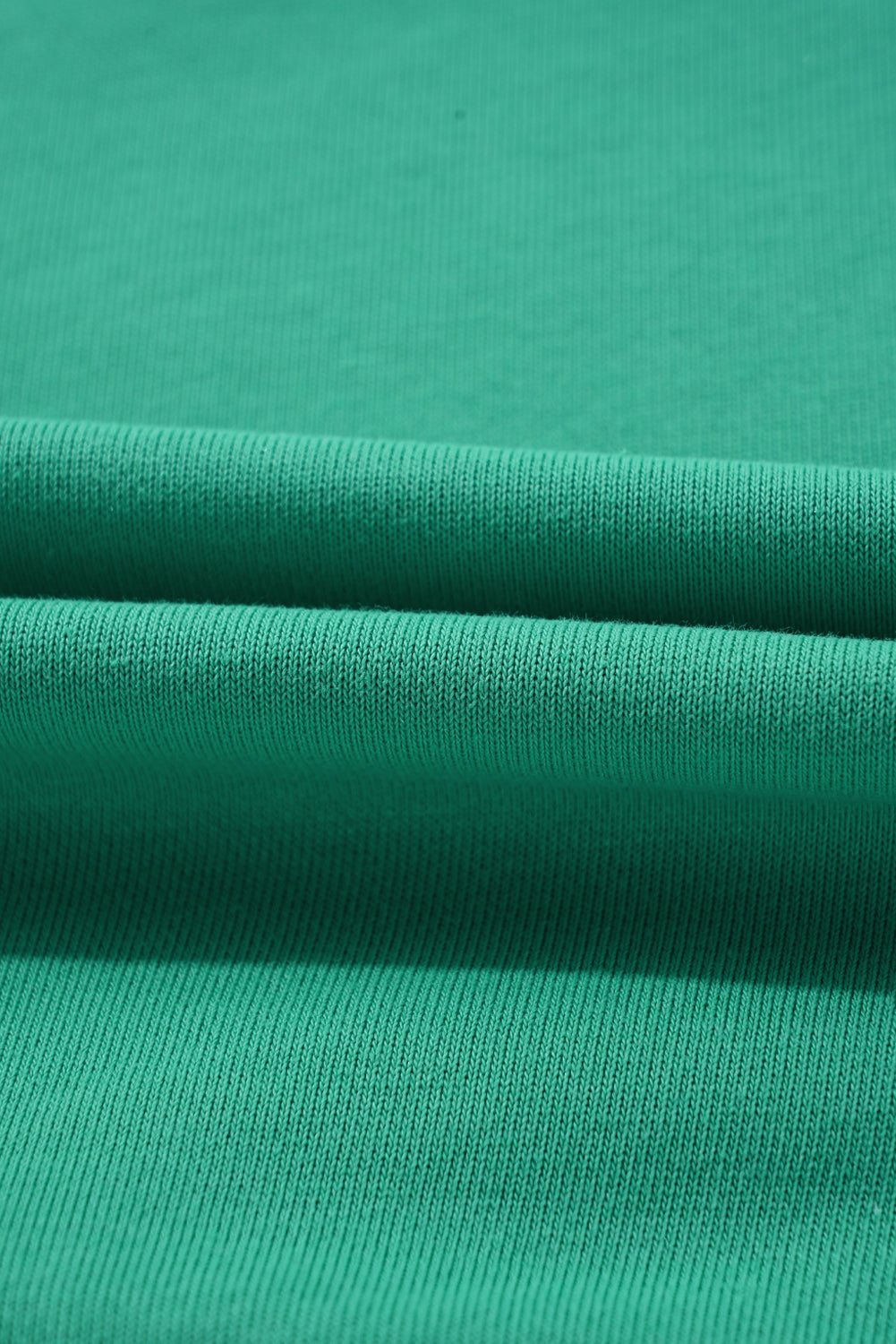 Mint Green Rainbow Colorblock Striped Pullover Sweatshirt-Tops/Sweatshirts & Hoodies-MomFashion