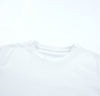 White Solid Color Crew Neck Tee-Tops-MomFashion