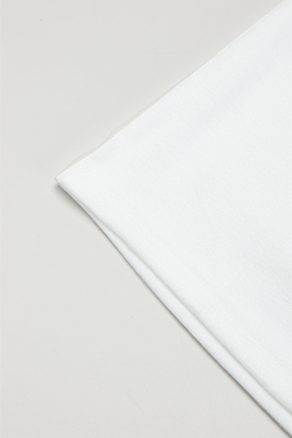 White Sequin Puff Sleeve Shift Mini Dress-Dresses-MomFashion