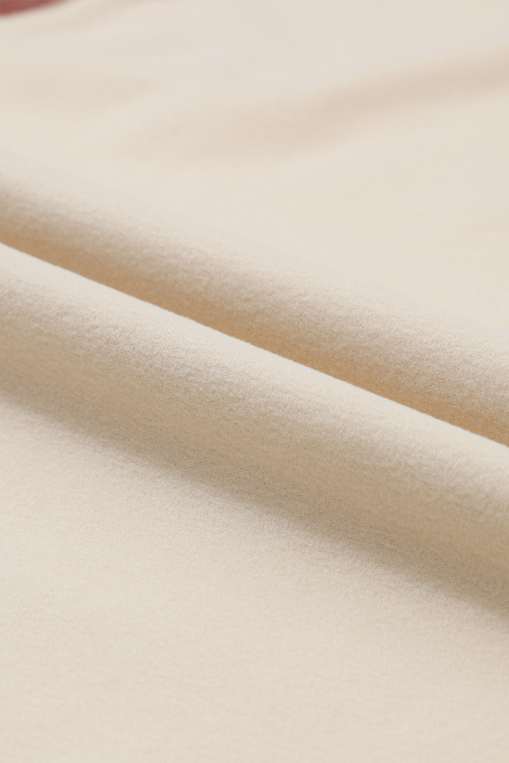 Apricot Western Print Patch Long Sleeve Top-Tops-MomFashion