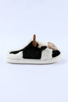 White Cartoon Animal Cow Plush Slippers-Shoes & Bags-MomFashion