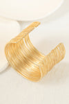 Gold Luxury Heavy Metal High Quality Open Wire Bracelet-Accessories-MomFashion