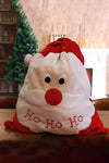 Fiery Red HO HO HO Santa Claus Christmas Gift Bag-Accessories-MomFashion