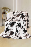 Multicolour Cow Spots Plush Blanket 150*200cm-Accessories-MomFashion