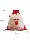 Fiery Red HO HO HO Santa Claus Christmas Gift Bag-Accessories-MomFashion