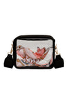 Black Clear PVC Leather Strap Crossbody Bag-Shoes & Bags-MomFashion