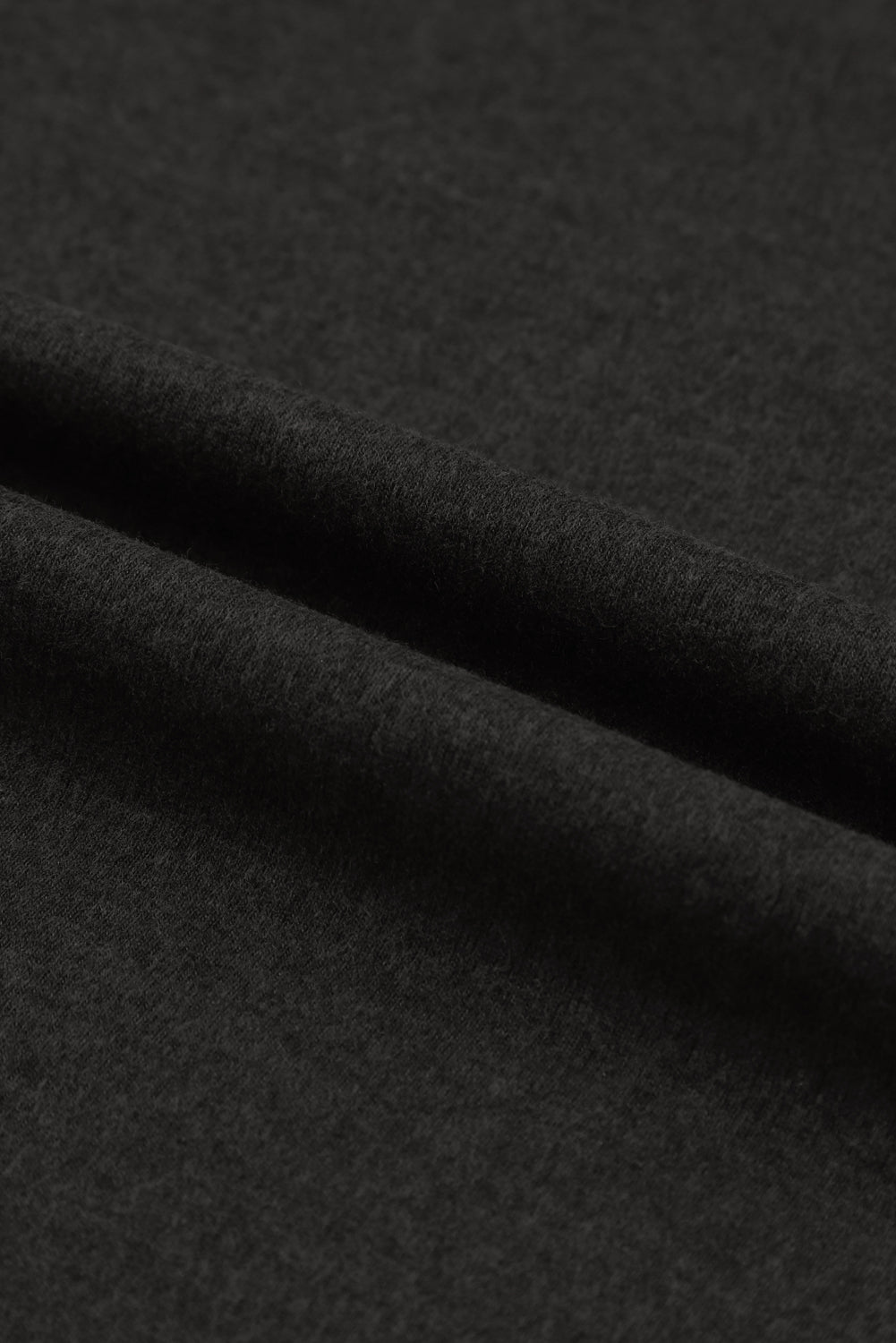 Black Buttoned Puff Long Sleeve Sheath Top-Tops-MomFashion