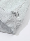 Gray Active Patchwork Detail Warm Winter Hoodie-Tops-MomFashion