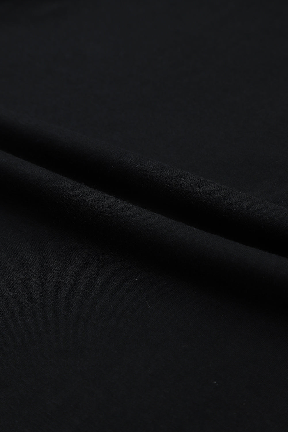 Black Button Up High Waist Long Sleeve Dress-Dresses-MomFashion