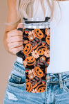 Multicolour Halloween Pumpkin Print 304 Stainless Vacuum Cup-Accessories-MomFashion