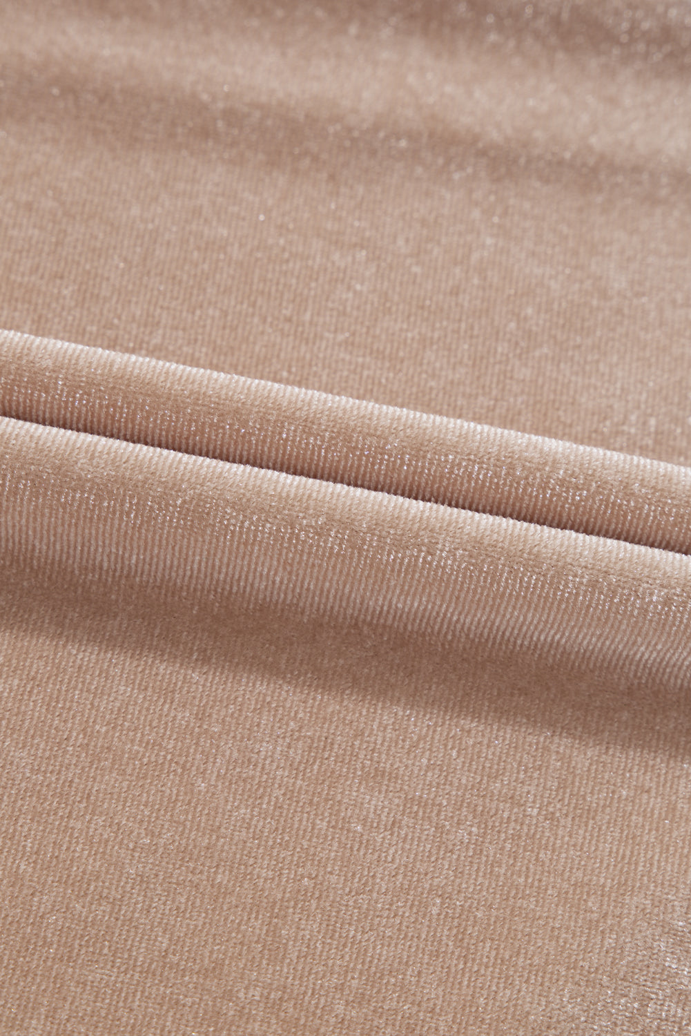 Parchment Velvet Zipped Top and Joggers Two Piece Set-Loungewear-MomFashion