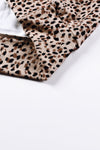 Leopard Boyfriend Crew Neck Leopard Sweatshirt-Tops-MomFashion