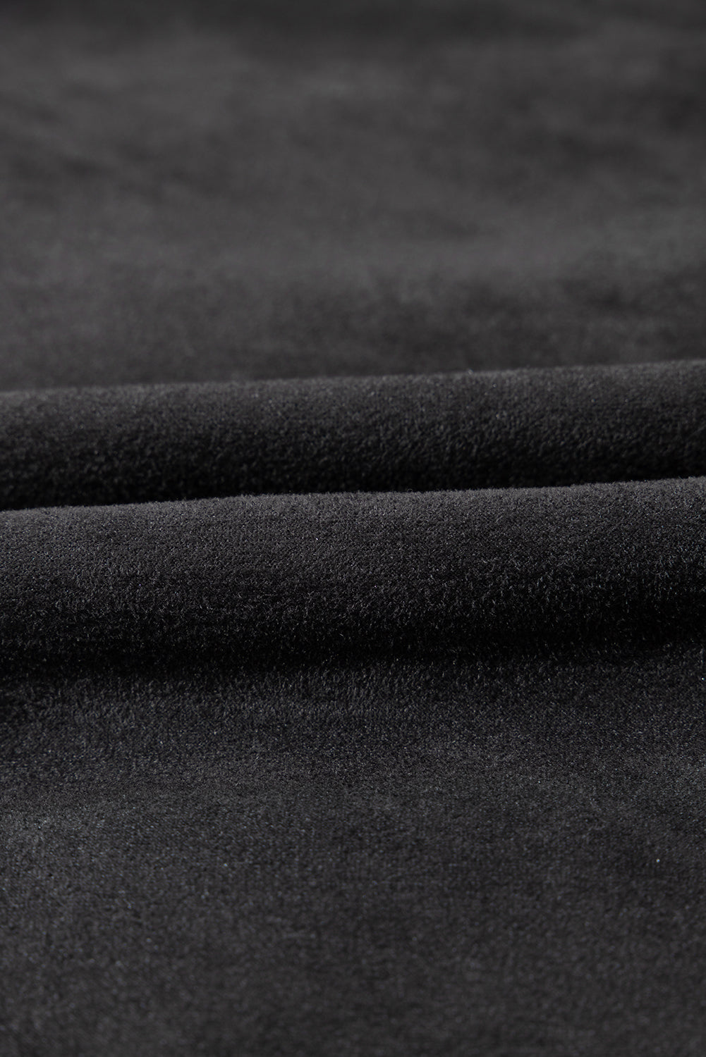 Black Asymmetric Zipper Belted Hem Jacket-Outerwear-MomFashion