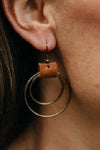 Gold Vintage Hoop Hook Earrings-Accessories-MomFashion