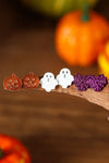Multicolour Halloween Ornament Stud Earrings-Accessories-MomFashion